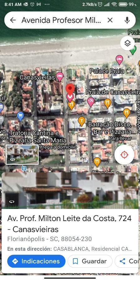 Apartamento na melhor localização de Canasvieiras Pés na areia Florianopolis Exterior foto